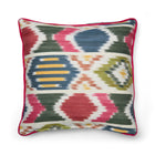 Yin Ikat Cushion - Red