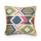 Yin Ikat Cushion - Yellow
