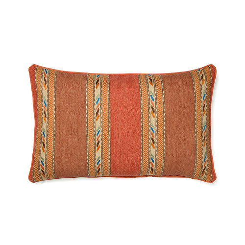 Zephyr Rectangular Cushion - Spice