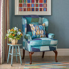 Kit's Wing Chair - Zig Zag