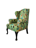 Kit's Wing Chair - Potato Print