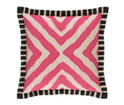 Capsule collection Arrows Pink square cushion