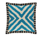 Capsule collection Arrows Turquoise square cushion