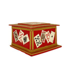 Playing Cards Red Decorative Box