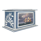 Sailing Voyage Blue Decorative Box