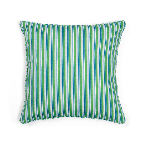 Peace and Love Green Outdoor Cushion