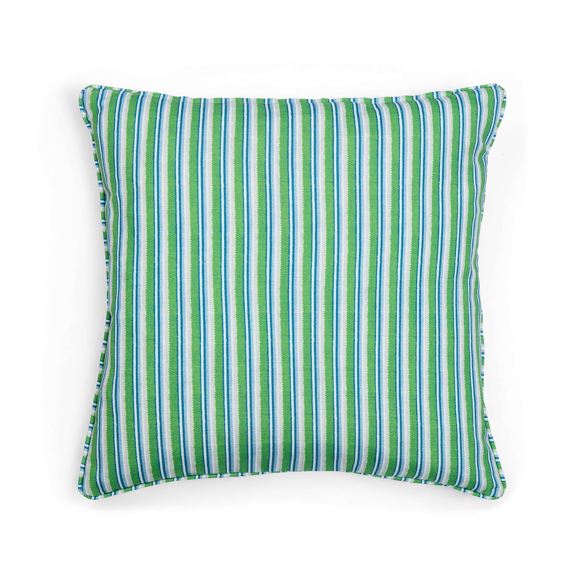 Peace and Love Green Outdoor Cushion