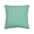 Peace and Love Green Outdoor Cushion
