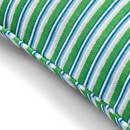 Peace and Love Green Outdoor Cushion