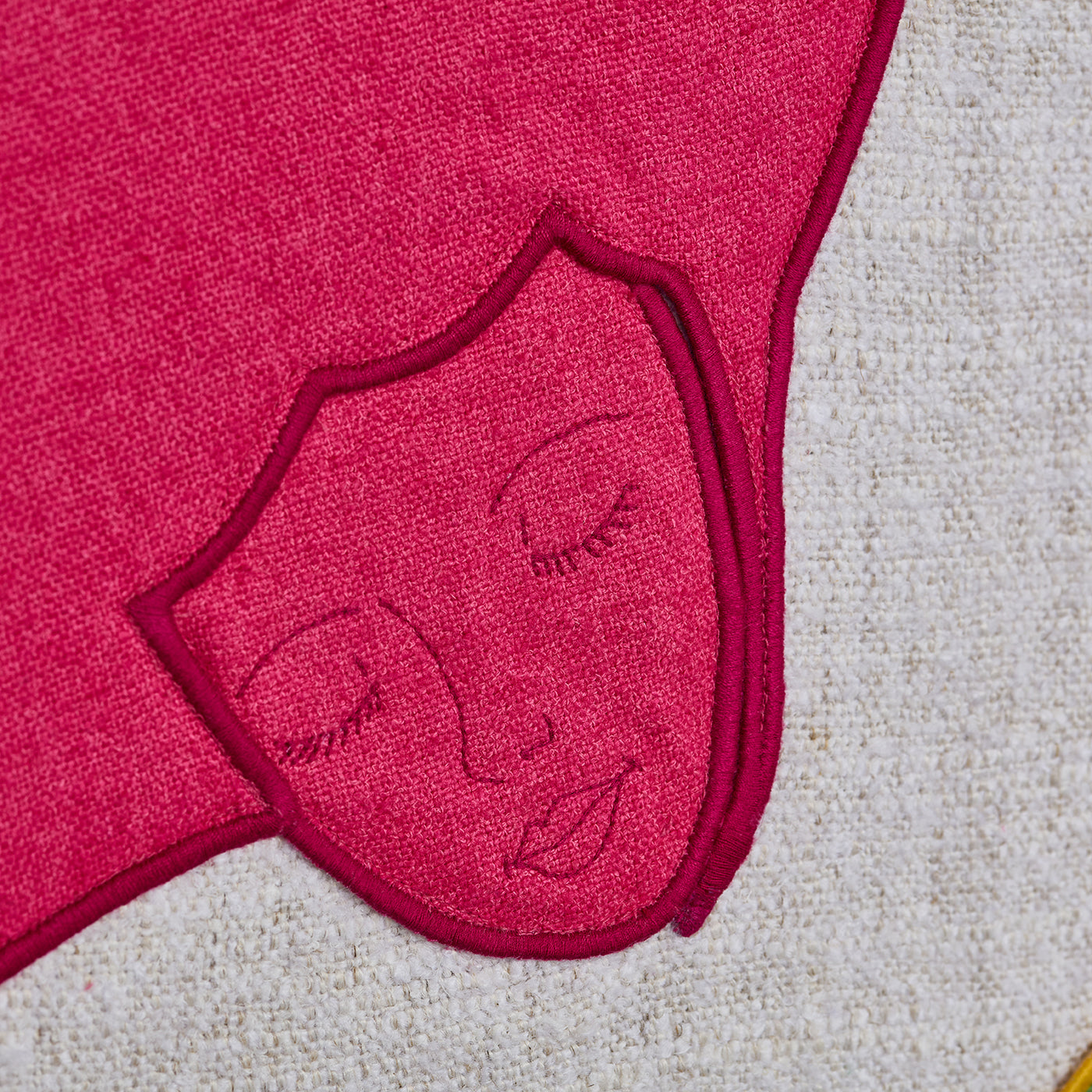 Moonflower Headboard - Carnation