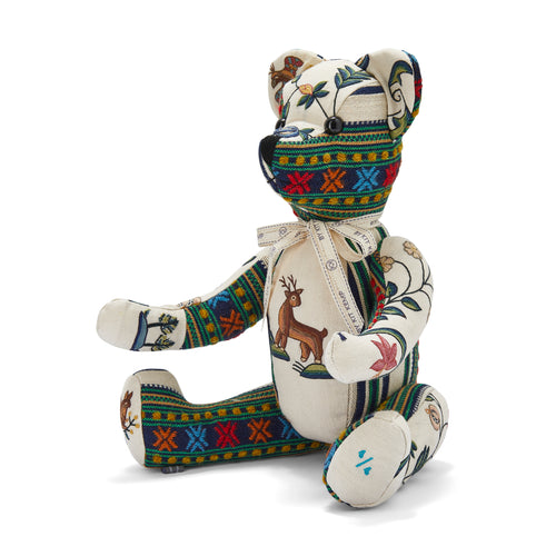 Large Willow Bear Patchwork Animal- Christmas Reindeer (Special Edition)