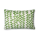 Tea Trail Green Rectangular Cushion