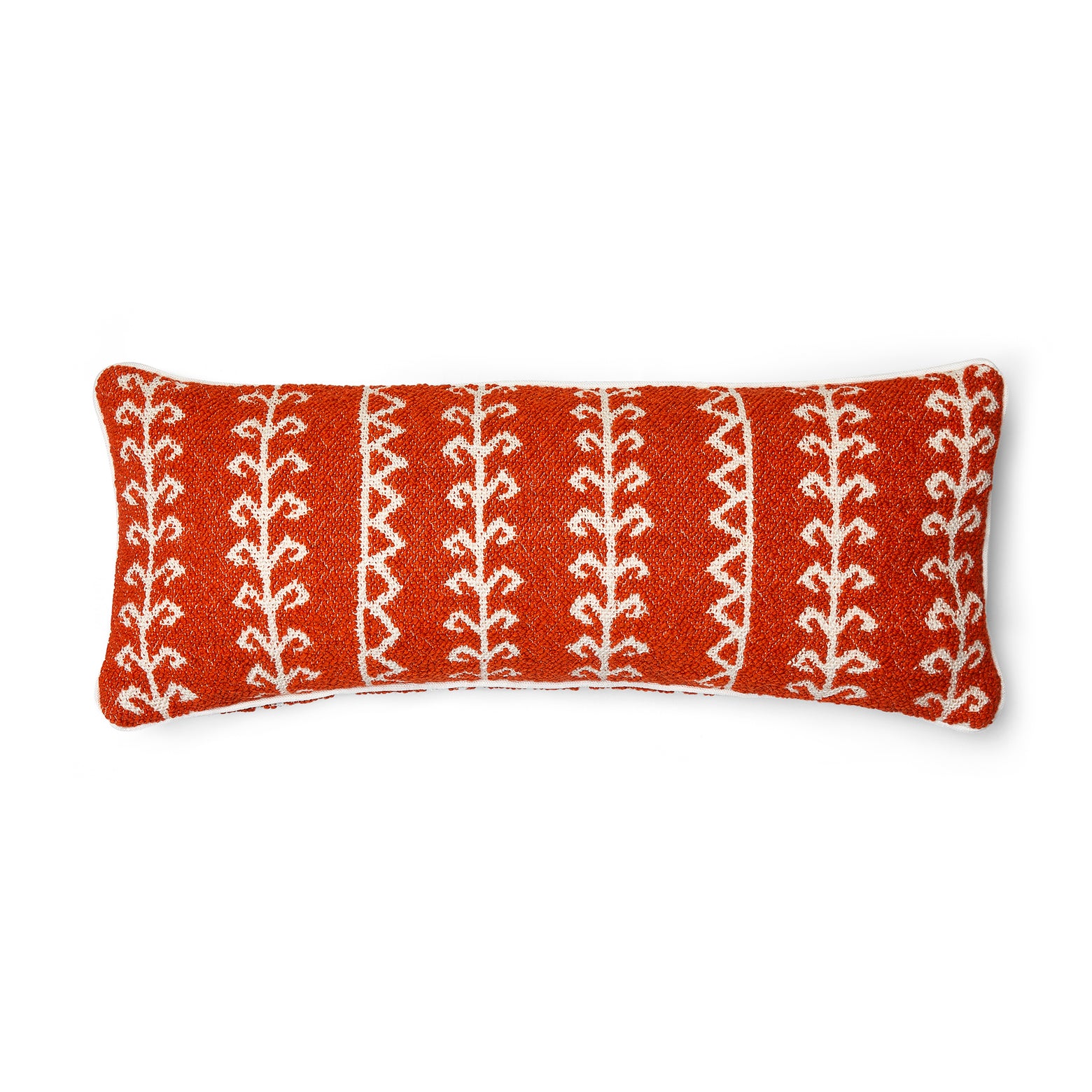 Little Weed Orange Bolster Cushion