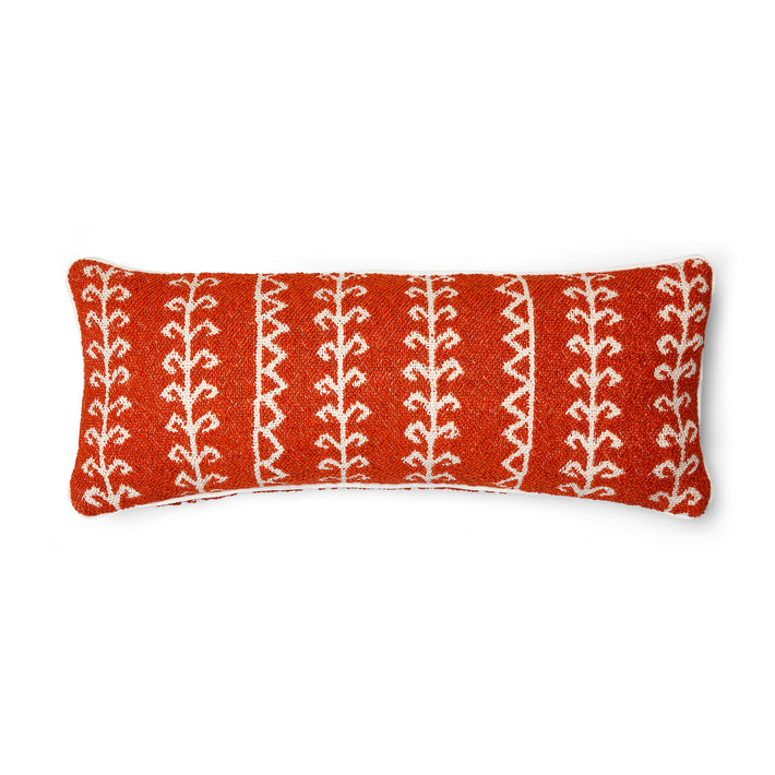 Little Weed Orange Bolster Cushion