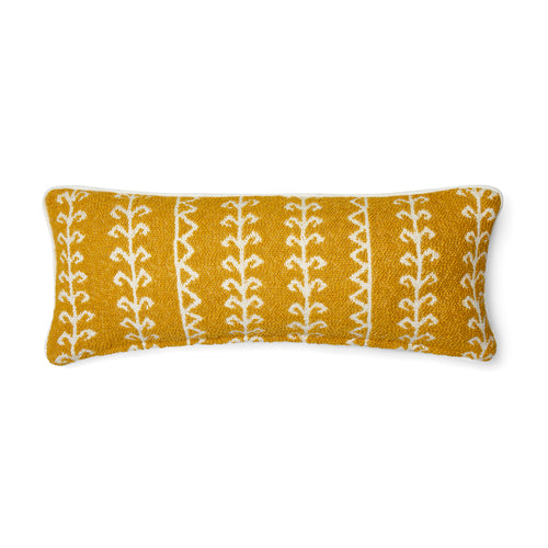 Little Weed Lemon Bolster Cushion