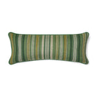 Rainstorm Green Bolster Cushion