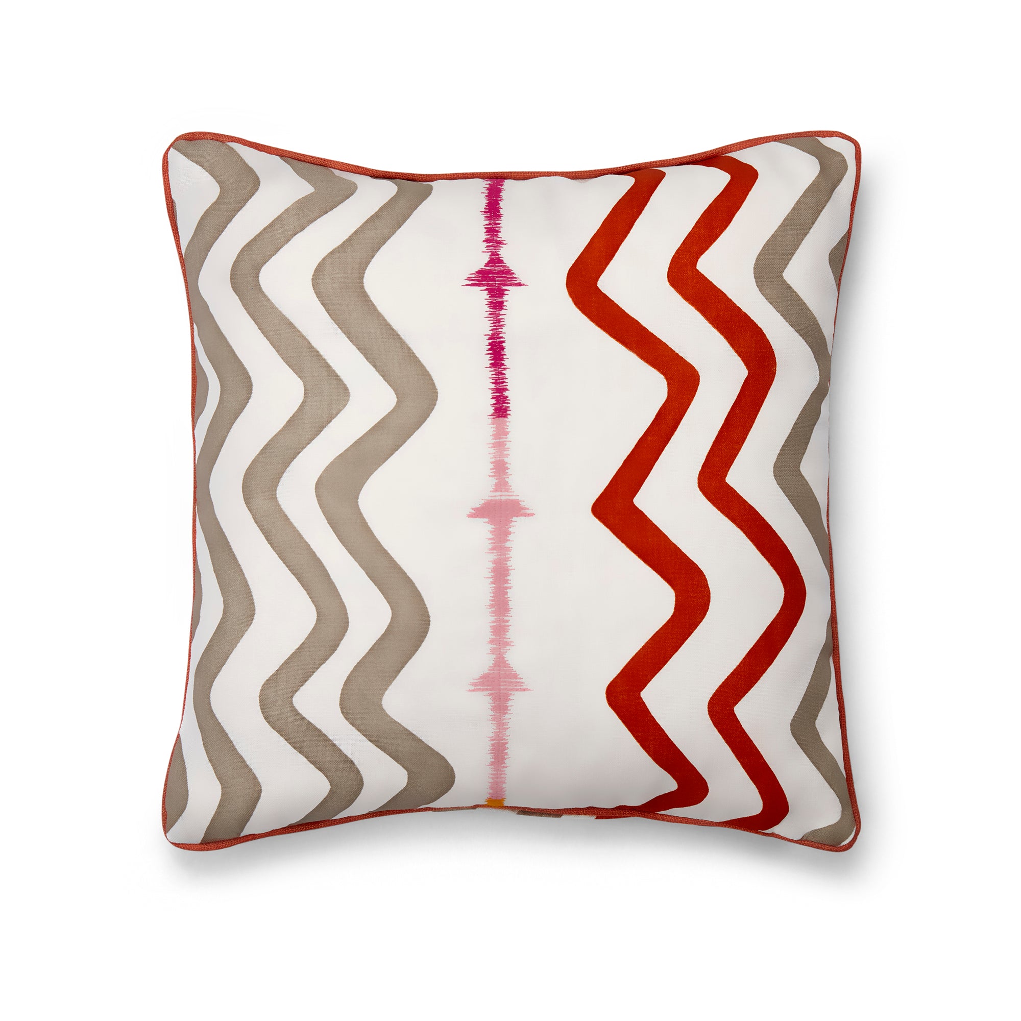 Rick Rack Orange Cushion