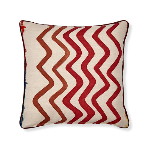 Rick Rack Terracotta Cushion