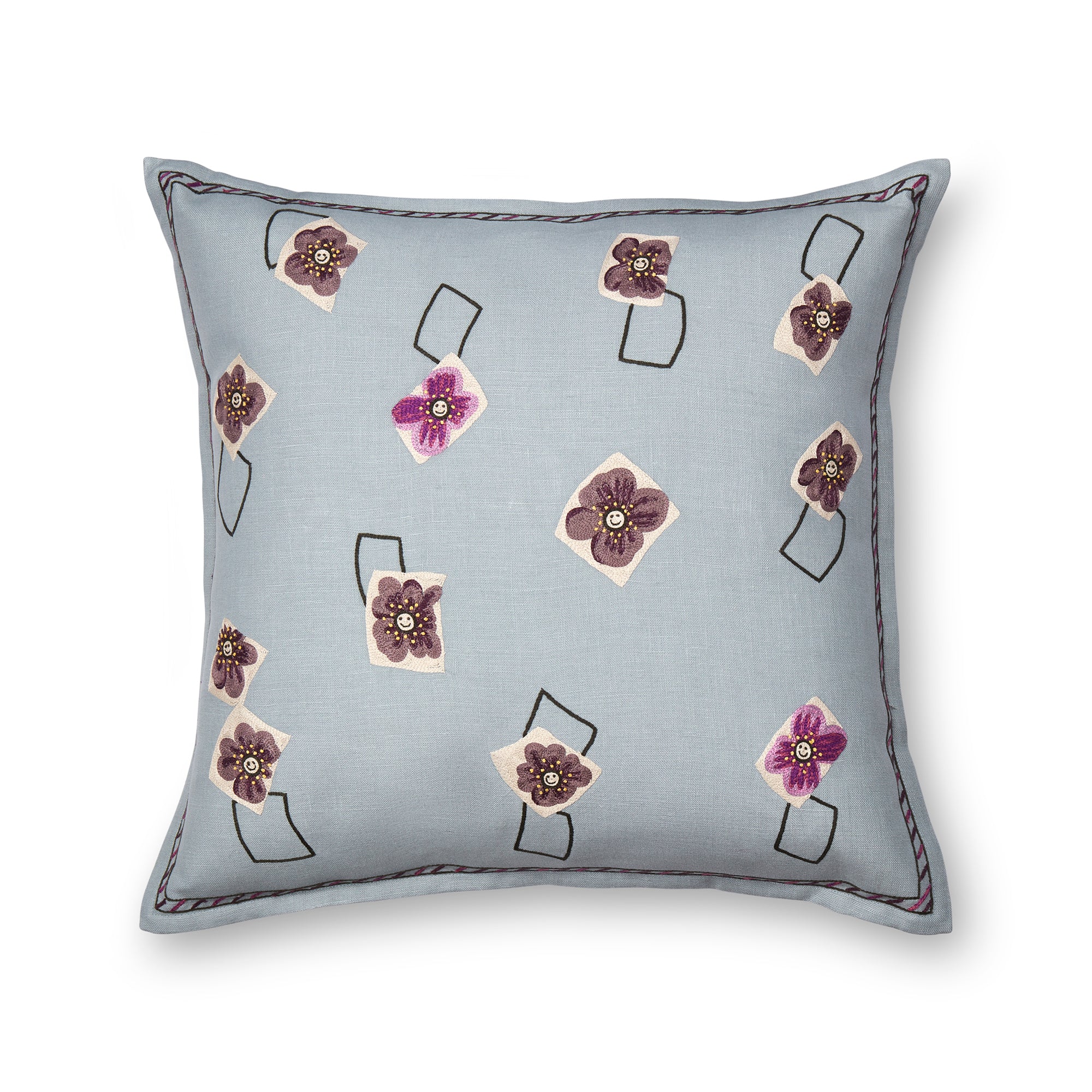 Friendly Flowers Cushion