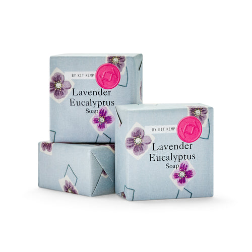 Mini Soap Lavender Eucalyptus Set of 3