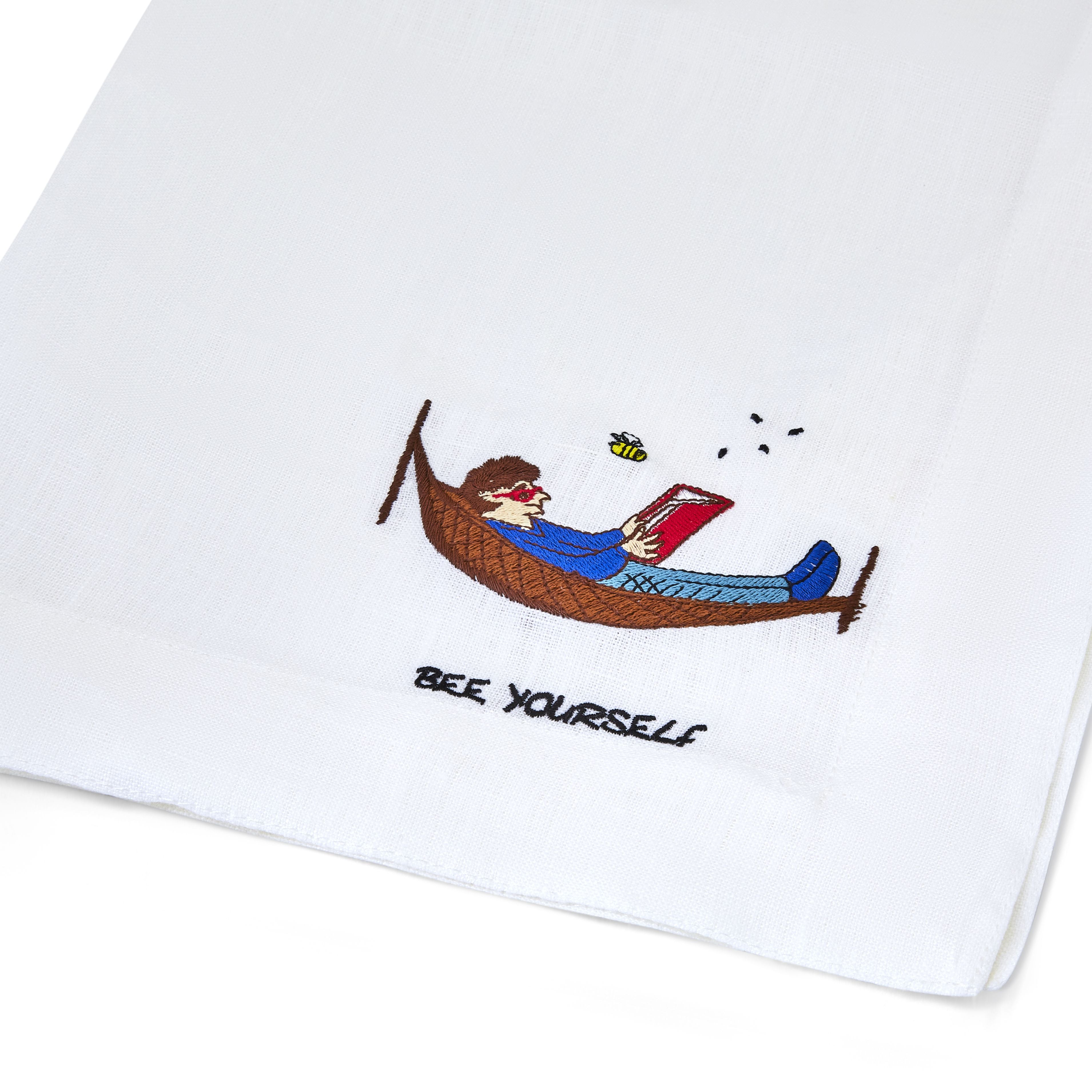 Doodles Linen Napkin - Individual
