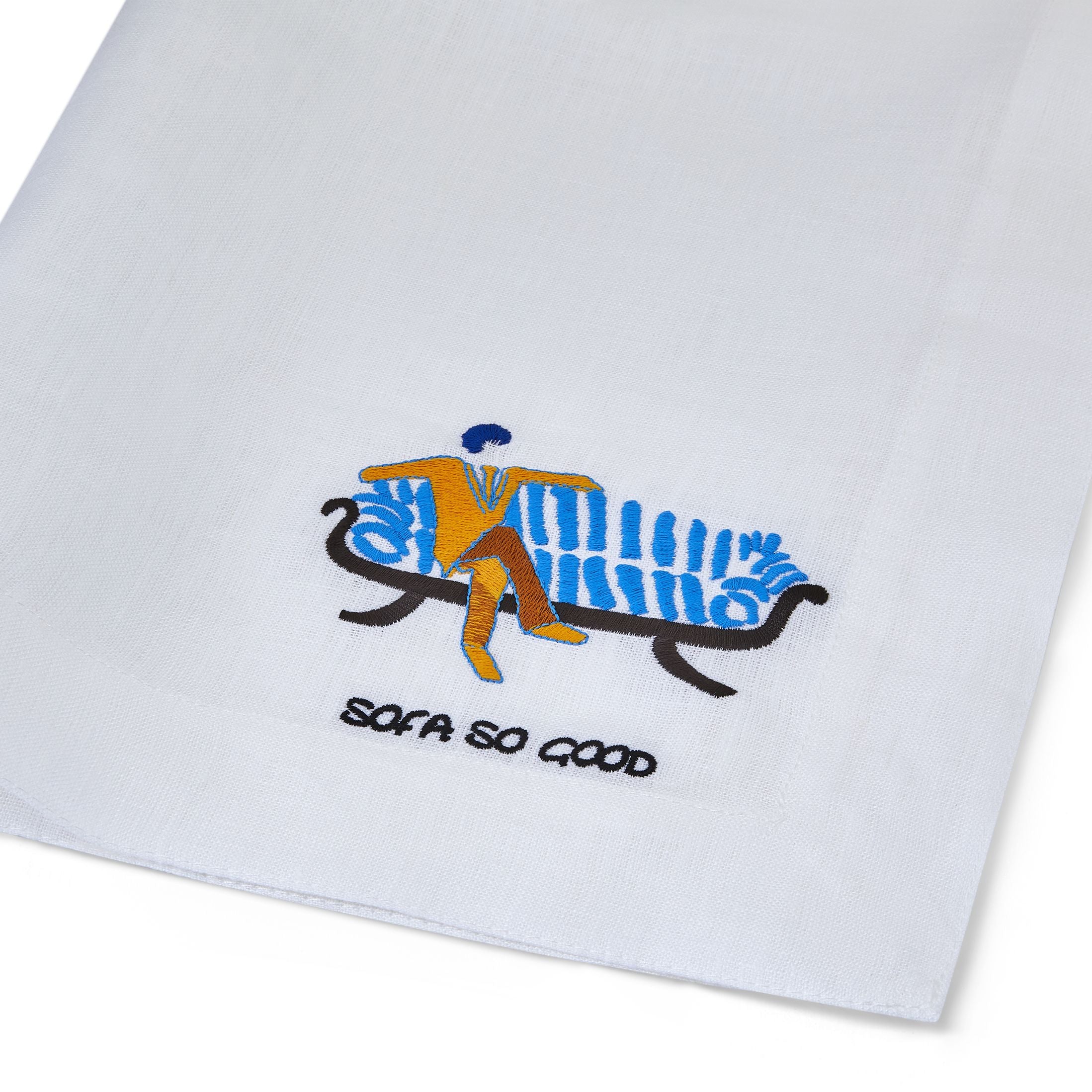 Doodles Linen Napkin - Individual