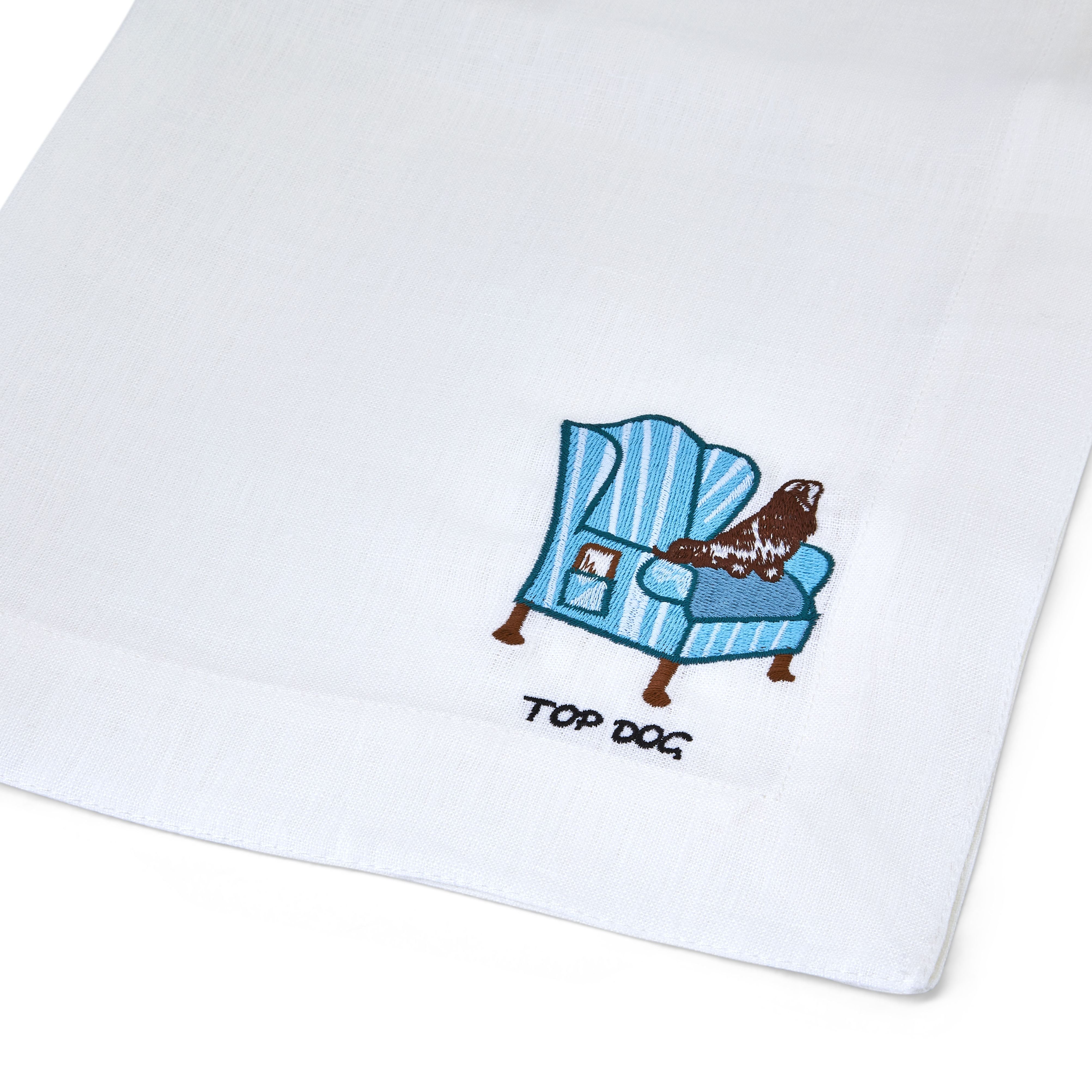 Doodles Linen Napkin - Individual
