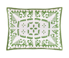 Knight Wood Cutwork Olive Pillowcase