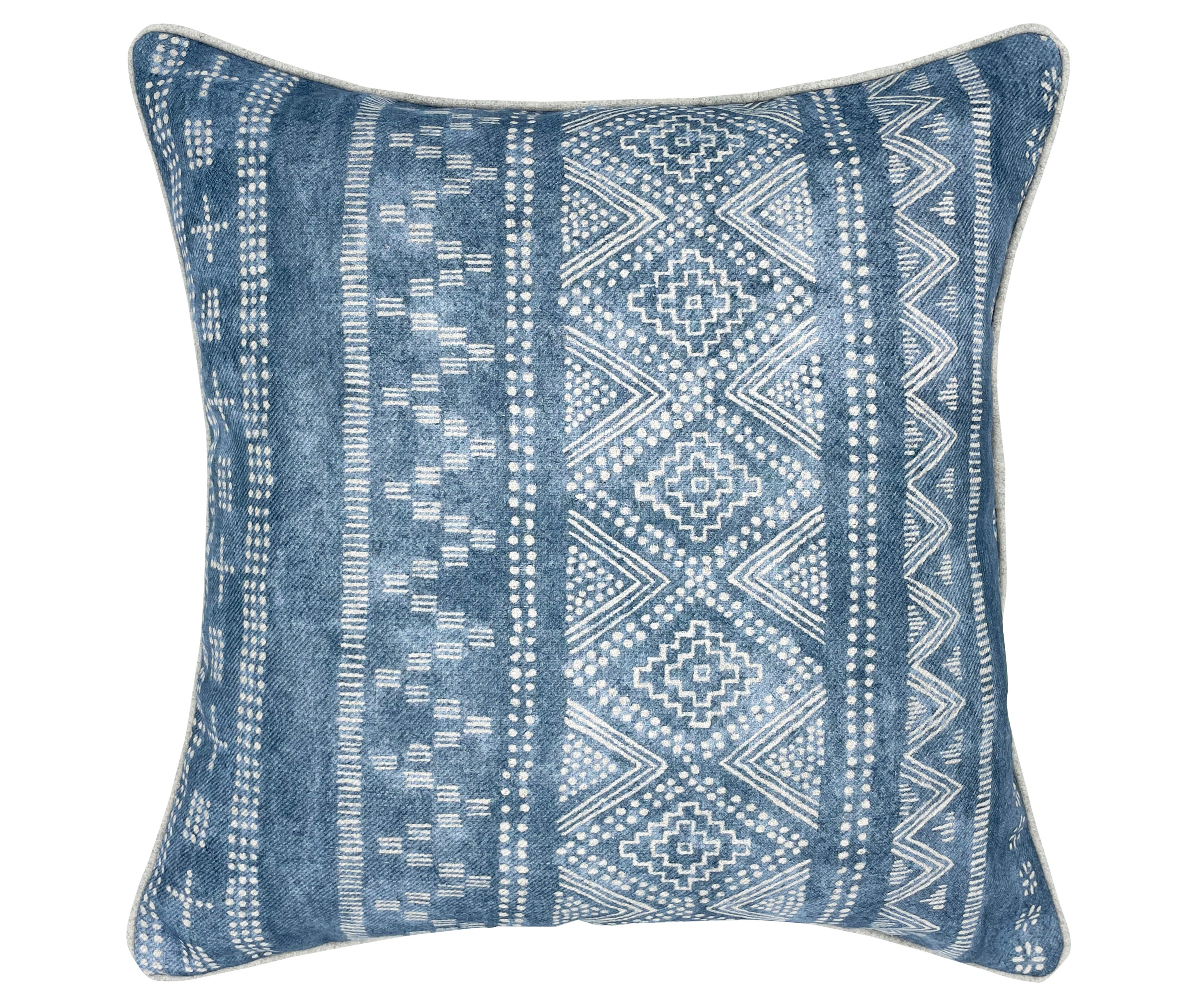 Shiloh Blue/White Cushion