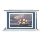 Sailing Voyage Blue Decorative Box