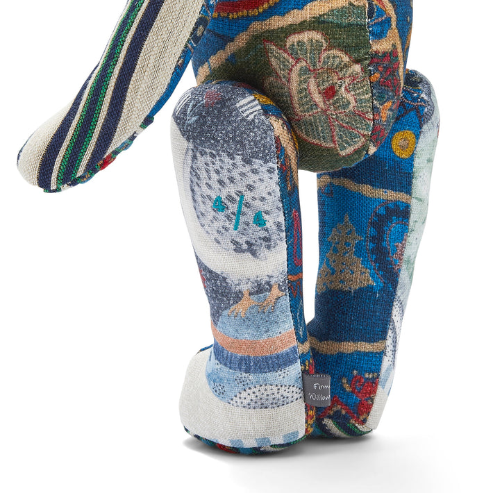 Large Willow Patchwork Animal- Robina Blue (Special Edition)