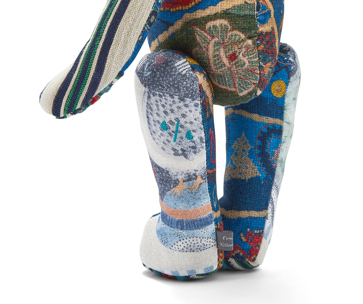 Large Willow Patchwork Animal- Robina Blue (Special Edition)