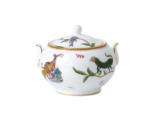 small Mythical Creatures sugar bowl covered side view