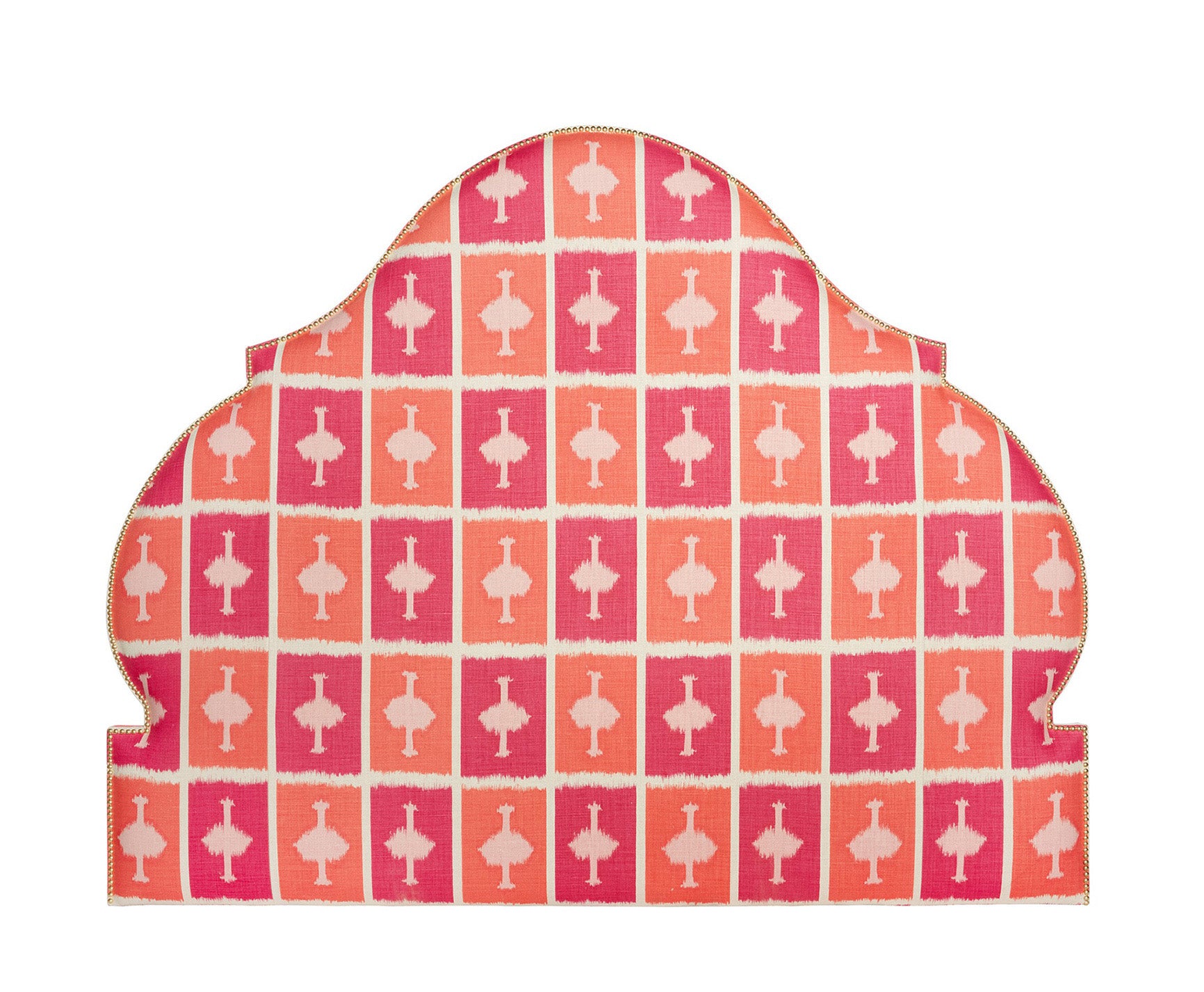 Onion Headboard - Printed Fabric