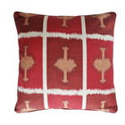 Shop Kit Kemp cushion in Ozone Ruby fabric by Christopher Farr