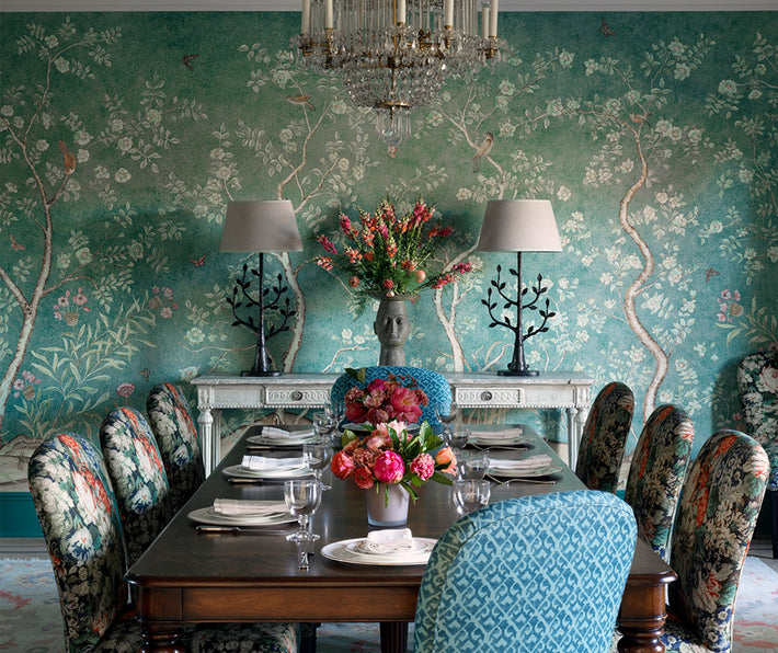 Papillon wallpaper in situ