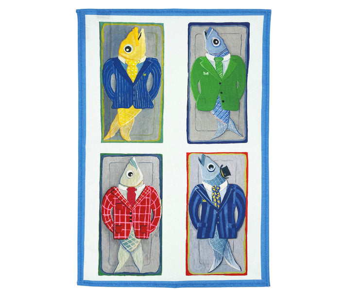 Sardinhas de Fato Tea Towels