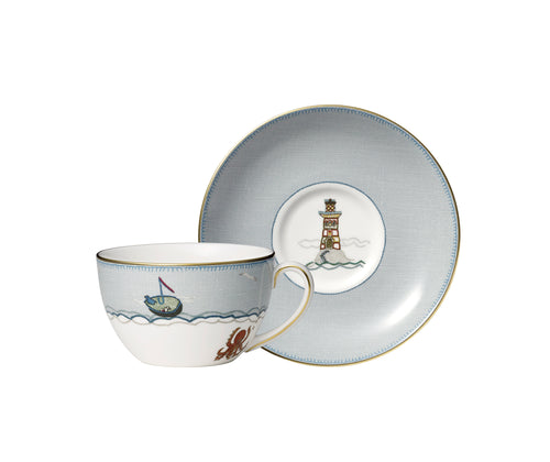 Kit Kemp Wedgwood Sailors Breakfast Cup & Saucer