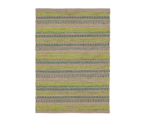 Twill and dobby stripes of exposed floats in sophisticated, marled color gradations create a subtle back and forth of a textural weave.