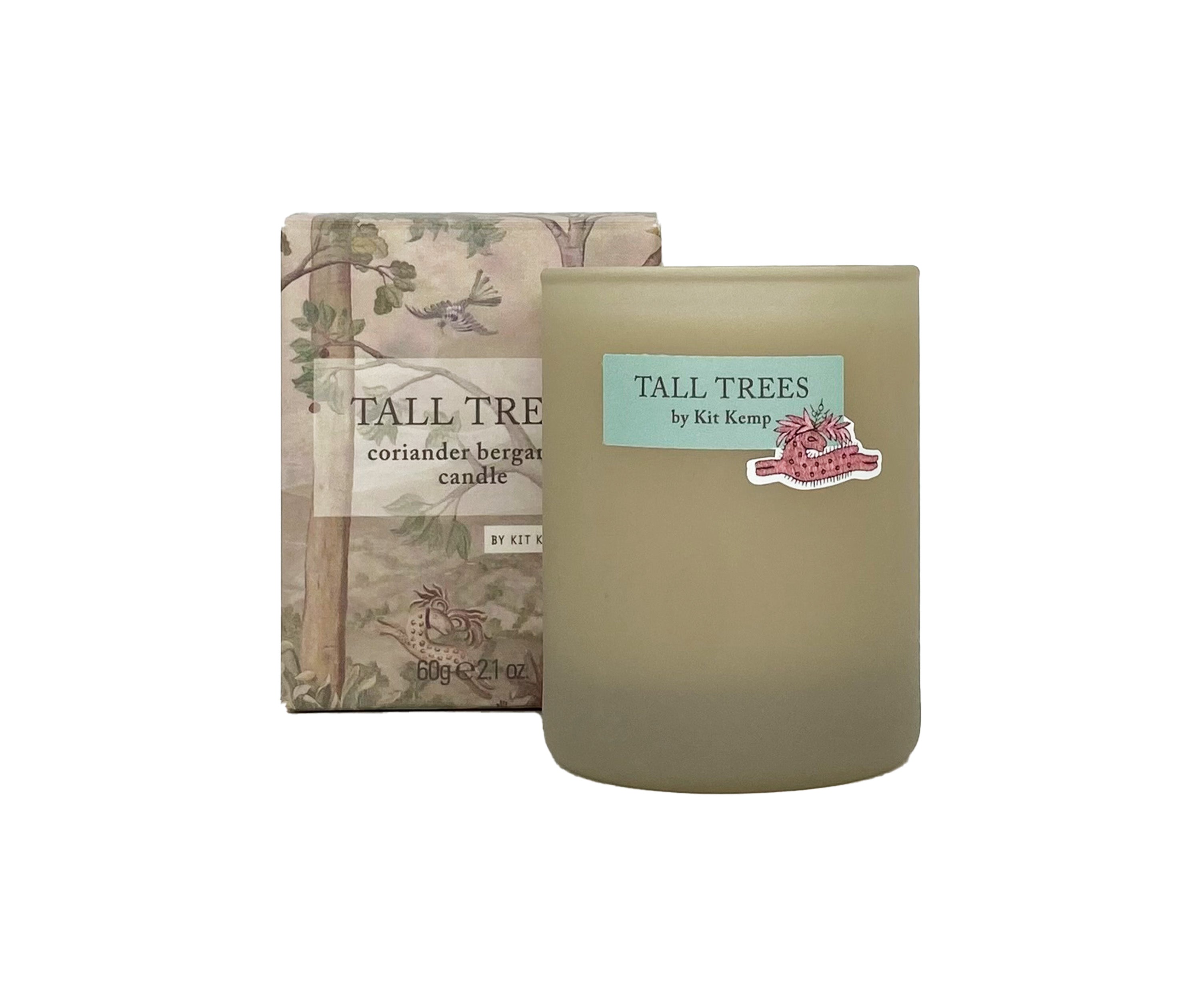 Perfect for trialling the Tall Trees candles, these mini size 60g candles last a long time and fill the space in soothing scents of English gardens.