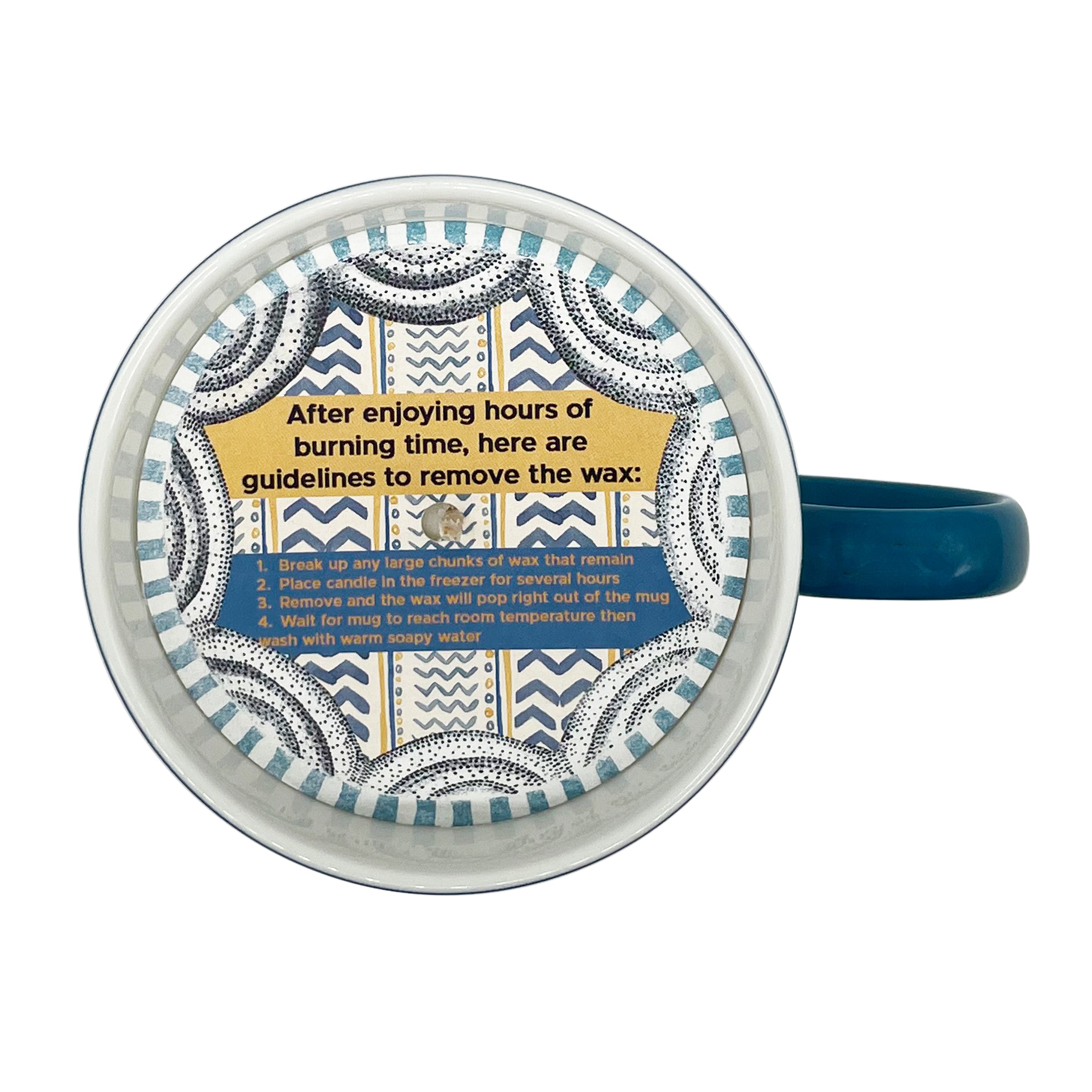 Doodles Candle in a  Mug 'Bee Yourself'