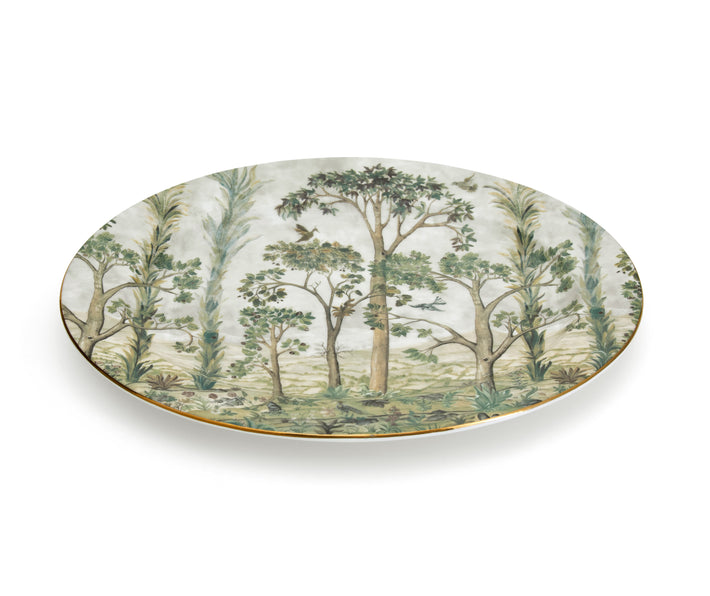 Tall Trees Oval Platter